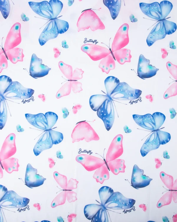 Printed 60s Cambric (Butterfly Design) | 125₹/M
